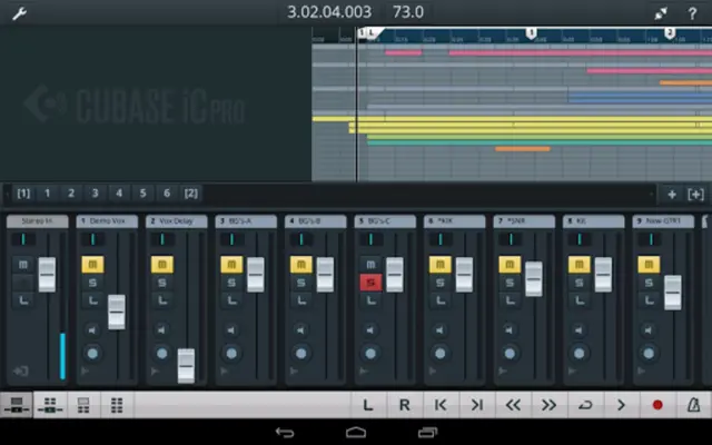 Cubase iC Pro (discontinued) android App screenshot 1